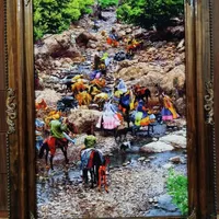 تابلو فرش کوچ عشایر(نو نو)