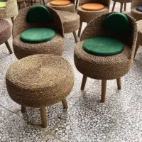 میز و صندلی حصیری تراس