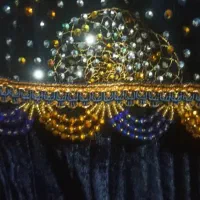 مهره دوزی نوار وروسری