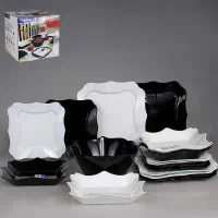 سرویس ۶ نفره مشکی لومینارک