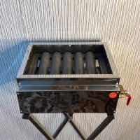 کبابپز گازی استیل چدنی