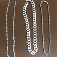 زنجیر نقره تایلندی .کارتیر .اگهی شخصی