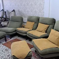 مبل راحتی کمجا چوب