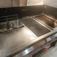 فر ساندویچ  به همراه سرخ کن سیب فلافل