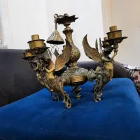 لوستر طرح برنز