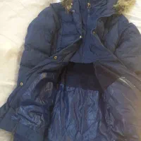 کاپشن سرمه‌ای مناسب ۱۶ سال کاپشن یاسی تا ۱۲سال|لباس|ری, دولت‌آباد|دیوار