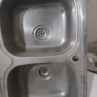 سینک دوقلو استیل