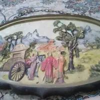 تابلو قدیمی چینی|کلکسیون اشیاء عتیقه|ماهدشت, |دیوار