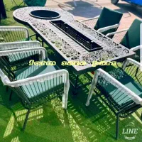 میز آتشدان دور cnc طرح کلید دوکاره