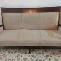 مبل استیل ۷نفره،با میز جلو مبلی و یه عسلی