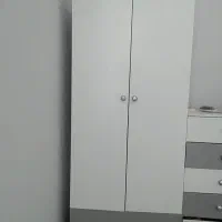 کمد لباس سفید|جاکفشی، کمد، دراور|مهریز, |دیوار