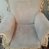 مبل ۷ نفره سالم وتمیز|مبلمان خانگی و میز عسلی|تهران, منصوریه (پل سیمان)|دیوار