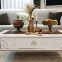 میز وسط ست با میز تلویزیون