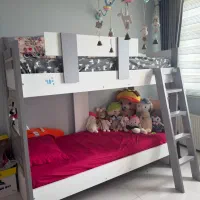 تخت دوطبقه در حد نو