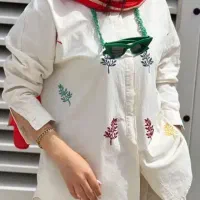 مانتو گلدوزی شده|لباس|اصفهان, مفتح|دیوار