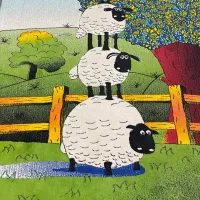 میز تلوزیون و فرش