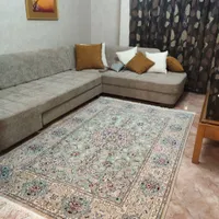 فرش اصفهان 4 متری چله و گل ابریشم حدود 60 رج|فرش|تهران, فرمانیه|دیوار