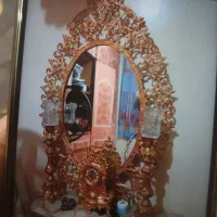 ساعت ایستاده و ویترین و آیینه شمعدان و تابلو|بوفه، ویترین، کنسول|نسیم‌شهر, |دیوار