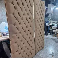 لمسه کاری وروی کوبی درب اکوستیک دیوار