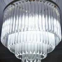 لوستر کریستالی ۴ طبقه ای