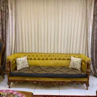مبلمان کلاسیک چوب گردو
