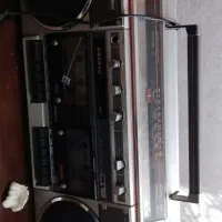 ضبط(رادیو کاست)سانیو،sanyo|کلکسیون اشیاء عتیقه|تهران, باغ فیض|دیوار