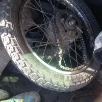 طوقه هندا چرخ کامل  عقب  با درب لنت|قطعات یدکی و لوازم جانبی|مشهد, رسالت|دیوار