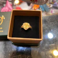 انگشتر طلا شیرو خورشید