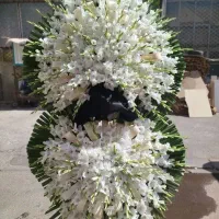 تاج گل ختمی جشنی افتتاحیه نمایشگاهی ارسال رایگان