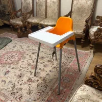 صندلی غذا خوری کودک با جعبه بدون ایراد نو
