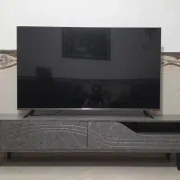 تلوزیون ۵۵ اینچ دوو با میز تلوزیون نونو