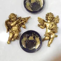 مجسمه دکوری جنس چینی اصل خارجی|مجسمه، تندیس، ماکت|آمل, |دیوار