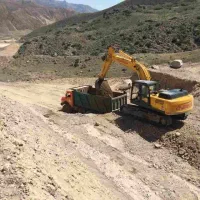 خاکبرداری ، تخریب با بیل مکانیکی زنجیری