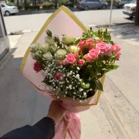 دسته گل رز مینیاتوری