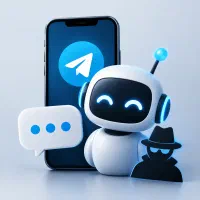 ربات چت ناشناس تلگرام + درآمد زایی
