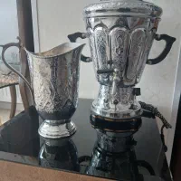 فروش سماور برقی کندکاری اصفهان همراه با پارچ آب