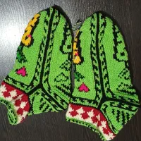 جوراب روفرشی طرح فانتزی|لباس|آستارا, |دیوار