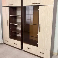 کمد ویترین کتابخانه