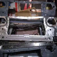 شاسی پراید سین جلو یا سینی فن کاپوت گلگیر رنگی