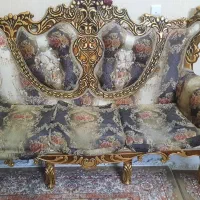 یک دست مبلمان ۷نفره به همراه میز عسلی|مبلمان خانگی و میز عسلی|تهران, جوادیه تهرانپارس|دیوار