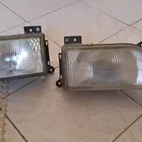 دو جفت چراغ جلو فابریک ۱۳۱ و ۱۱۱|قطعات یدکی و لوازم جانبی|فولادشهر, فولادشهر|دیوار