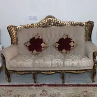 مبلمان ۹نفره بسیار محکم و زیبا در حد خیلی نو
