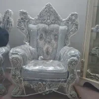 مبل نه ۹ نفره سلطنتی کم کارکرده