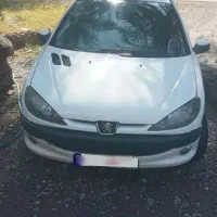 ۲۰۶مدل۸۵سفید عروسک فروش فوری|خودرو سواری و وانت|جیرفت, |دیوار