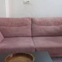 مبلمان ۷ نفره درحدنو همراه میز عسلی