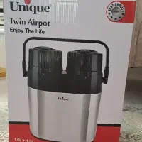 فلاسک دوقلو یونیک کاملا نو|قوری، کتری، قهوهساز دستی|زنجان, |دیوار