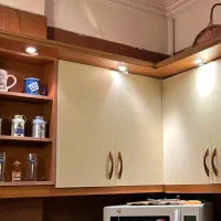 کابینت دست دوم درحد نو ۱۲ متر کرم قهوه ای|مصالح و تجهیزات ساختمان|تهران, زعفرانیه|دیوار