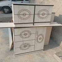 تخت خواب دو نفره|تخت و سرویس خواب|لامرد, |دیوار