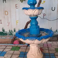 آبنما سنگی دوطبقه فواره دار