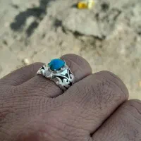 انگشتر نقره فیروزه نیشابور